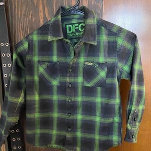 Youth boys Dixxon flannel lot SZ 7-8